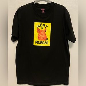 Golf Wang🐗Tyler the Creator ‘Meat is Murder’ graphic tee black men’s Medium
